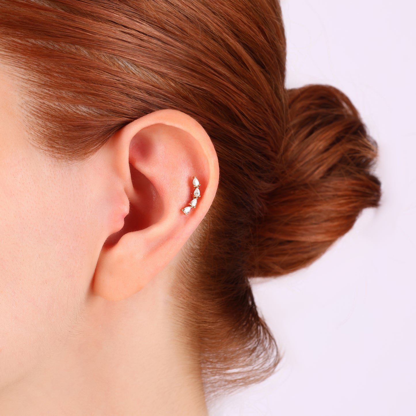 Fourdrop Damla Pırlanta Piercing