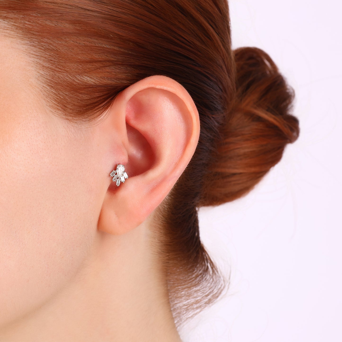 Damla ve Baget Pırlanta Piercing