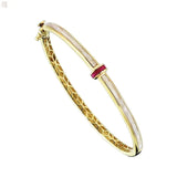 Cetaş 14 Ayar Minima Sedef Mineli Kelepçe HS Mücevherat