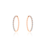 Damla Kesim Pırlanta Halka Küpe