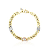 Gurmet Threeline Altın Bileklik