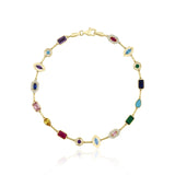 Colorful Altın Bileklik
