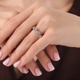 Petaluxe Altın Yüzük