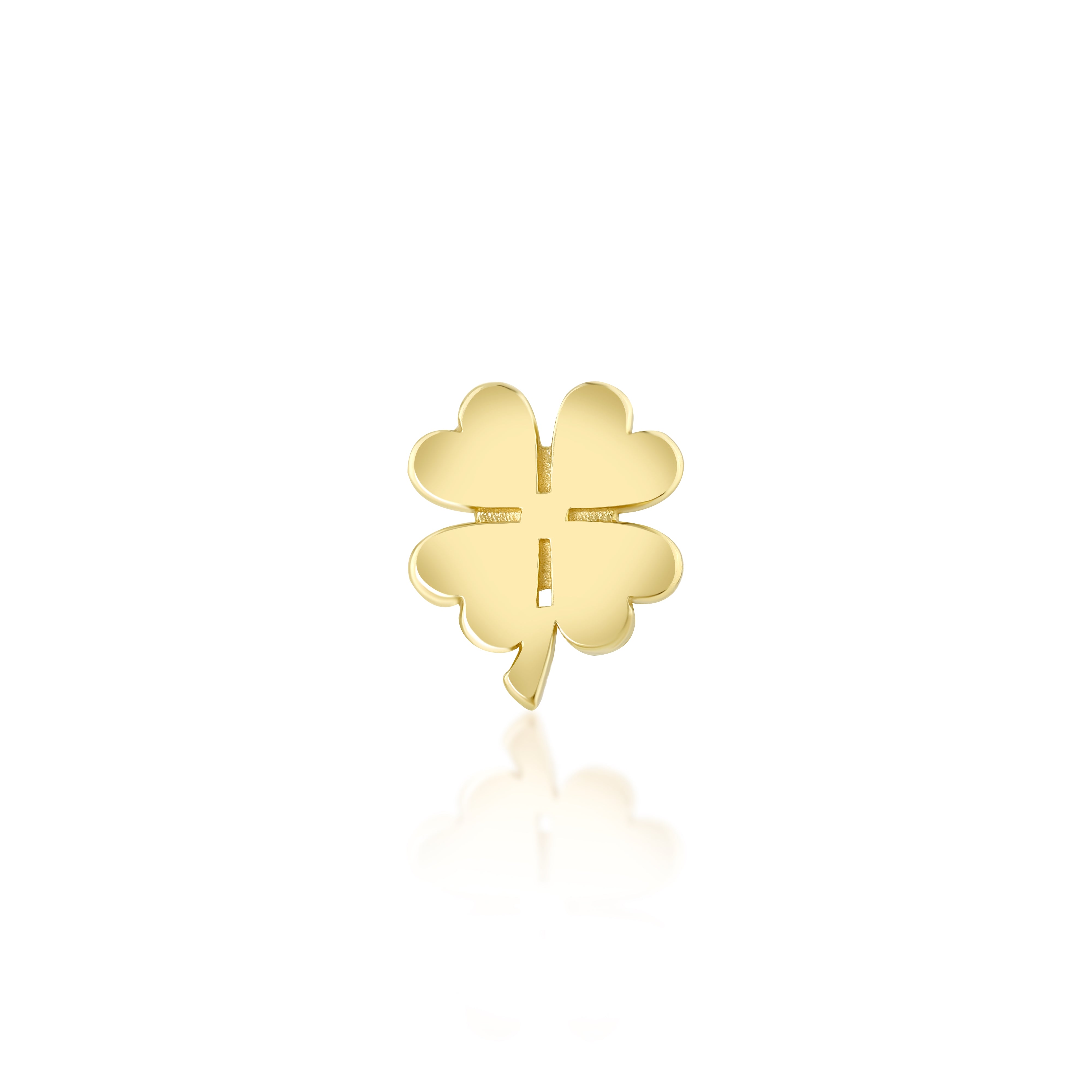 Clover Altın Piercing