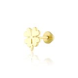 Clover Altın Piercing