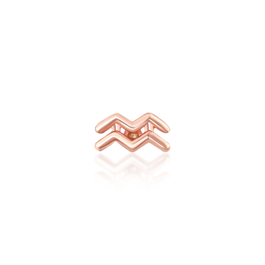 Aquarius Altın Piercing