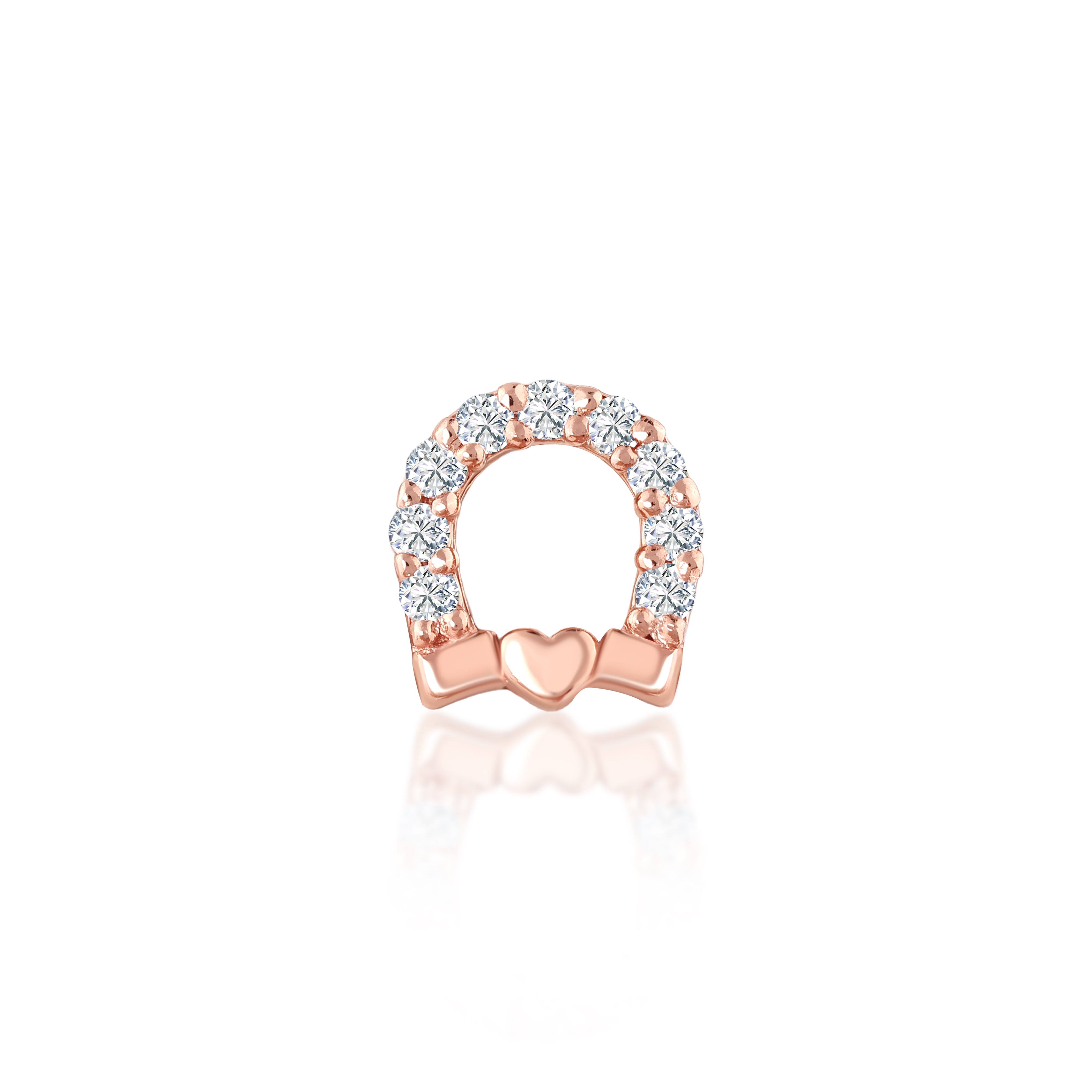 Lucky Heart Pırlanta Piercing