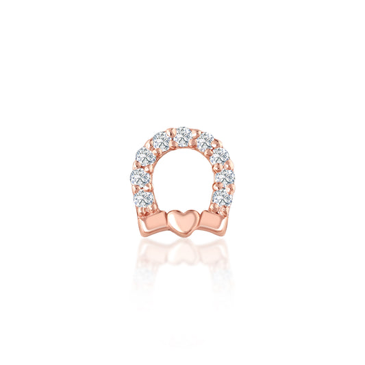 Lucky Heart Pırlanta Piercing