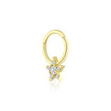 Halka Yıldız Altın Piercing