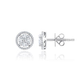 Unity 1.50 Karat Görünümlü Pırlanta Küpe