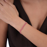 Pink Chain Pırlanta Bileklik