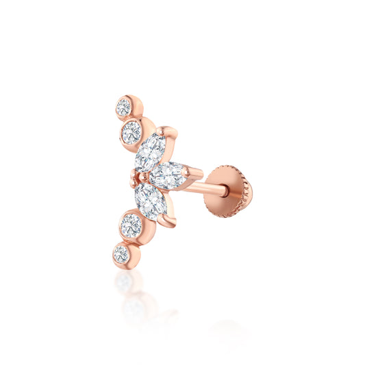Crownlight Pırlanta Piercing