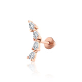 Fourdrop Damla Pırlanta Piercing