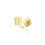 Scorpio Altın Piercing