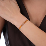 Orange Chain Pırlanta Bileklik