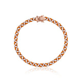 Orange Chain Pırlanta Bileklik