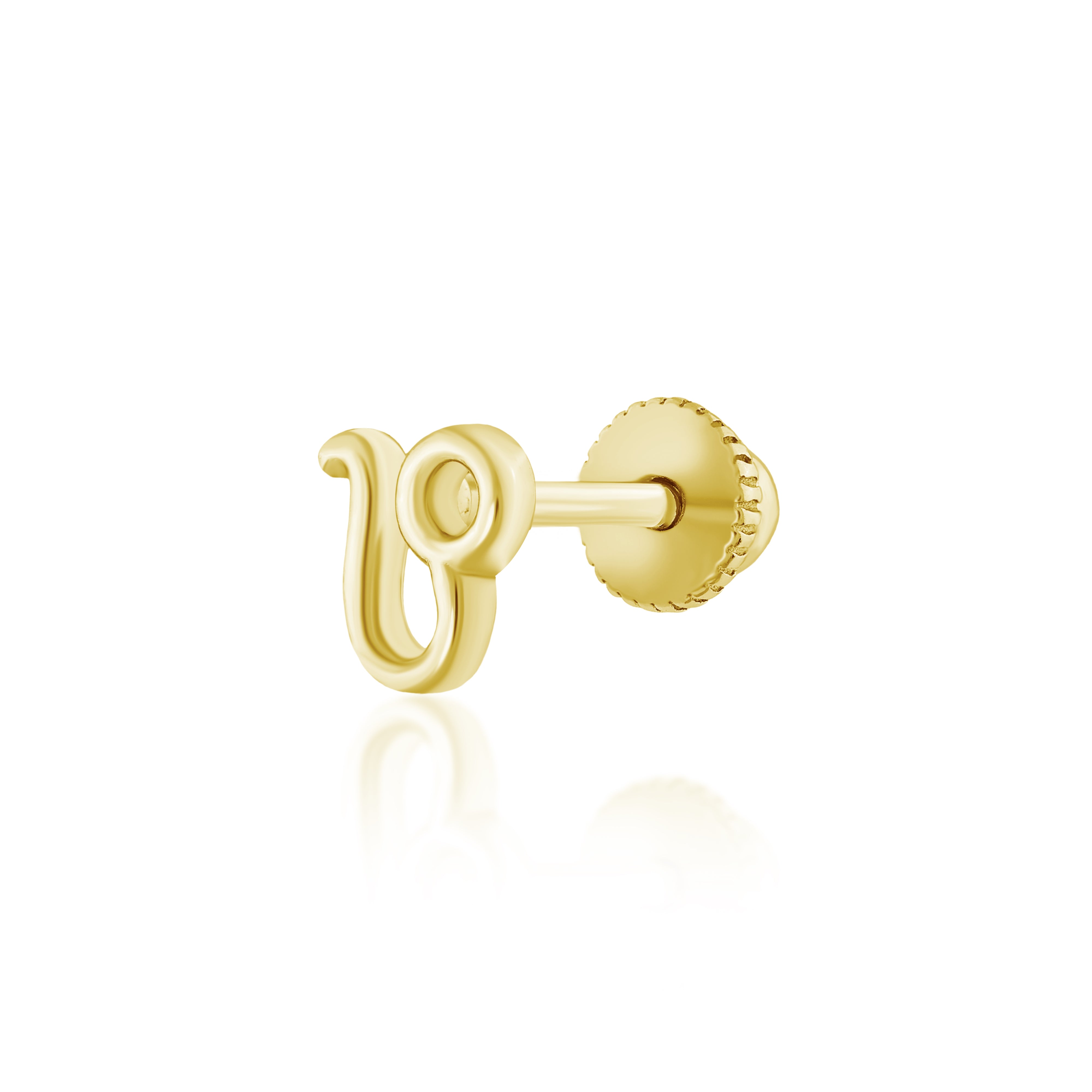 Capricorn Altın Piercing