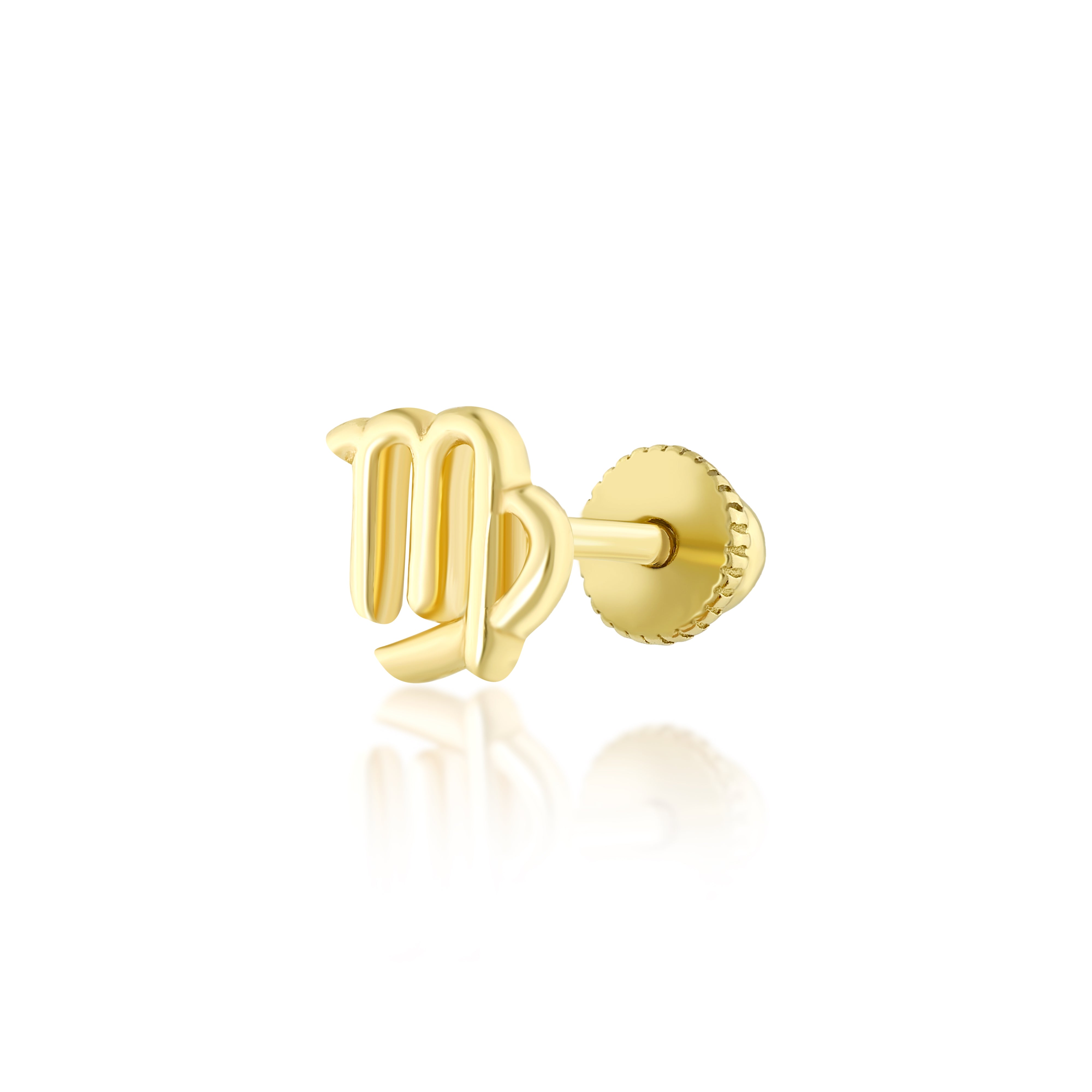 Virgo Altın Piercing