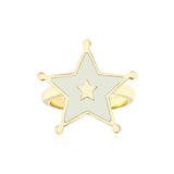 Stellara Mineli Altın Yüzük