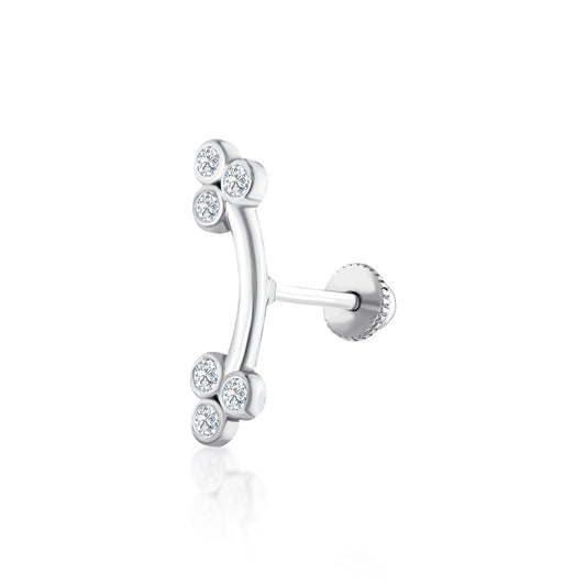 Yay Pırlanta Piercing