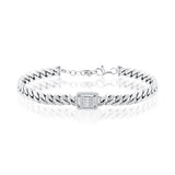 Baguette Chain Pırlanta Bileklik