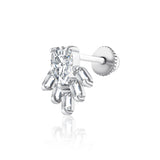 Damla ve Baget Pırlanta Piercing