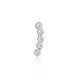 Luna Line Pırlanta Piercing