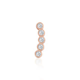 Luna Line Pırlanta Piercing