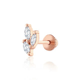 Marquise Trio Pırlanta Piercing