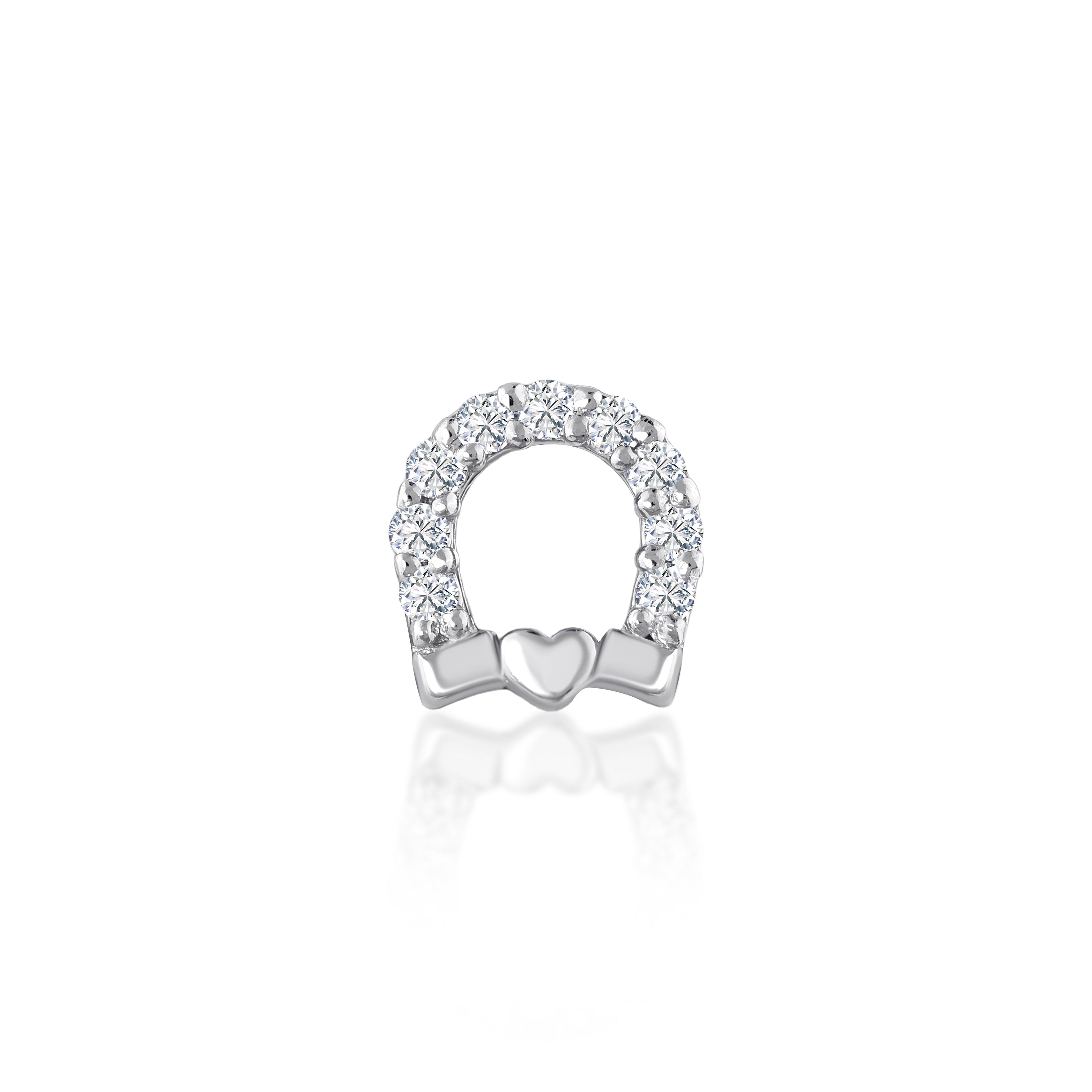 Lucky Heart Pırlanta Piercing
