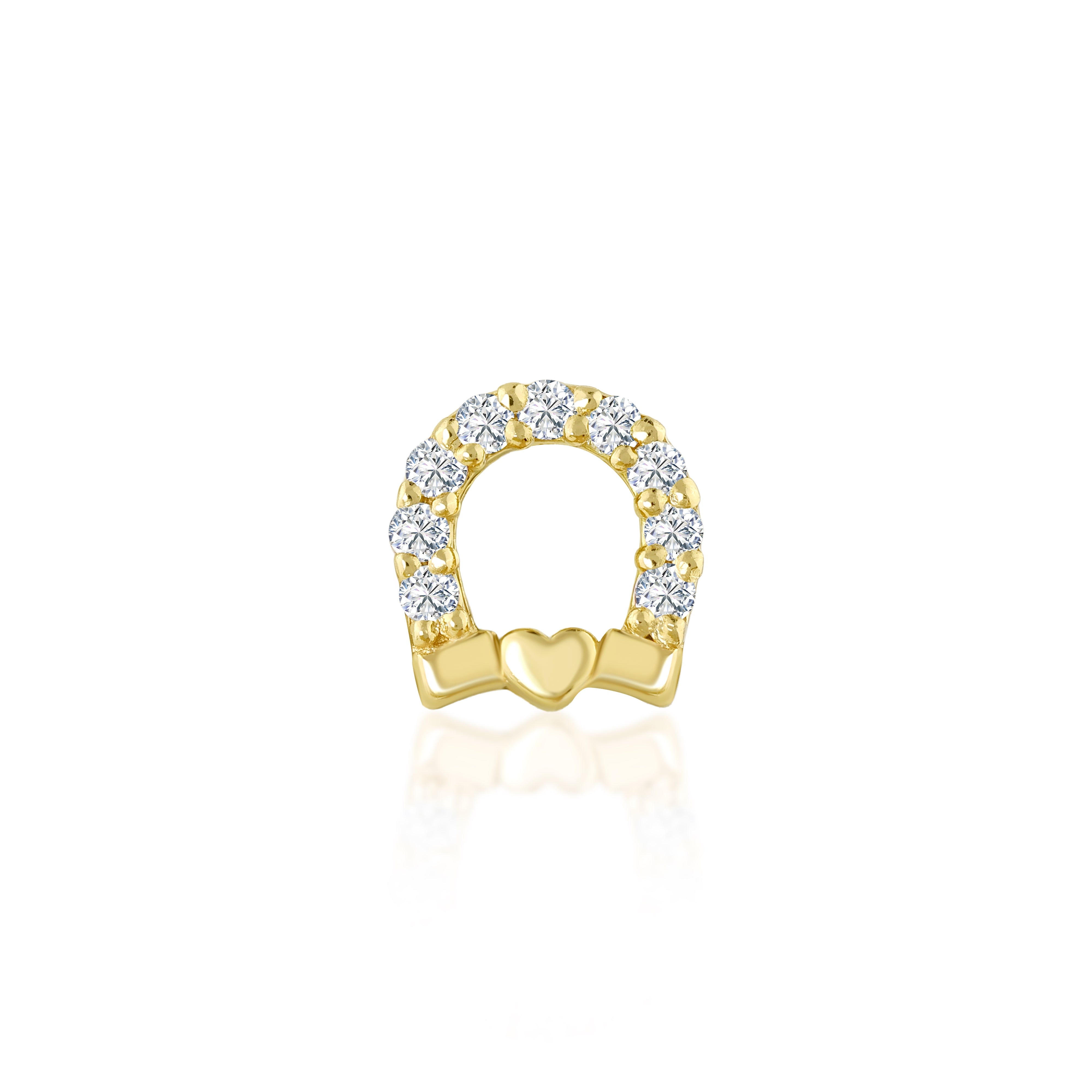 Lucky Heart Pırlanta Piercing