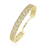 Trellis Altın Bileklik