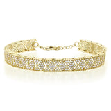 Trellis Altın Bileklik