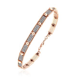 Rivet Altın Bileklik