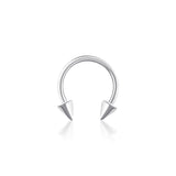 Hoop Spike Altın Piercing