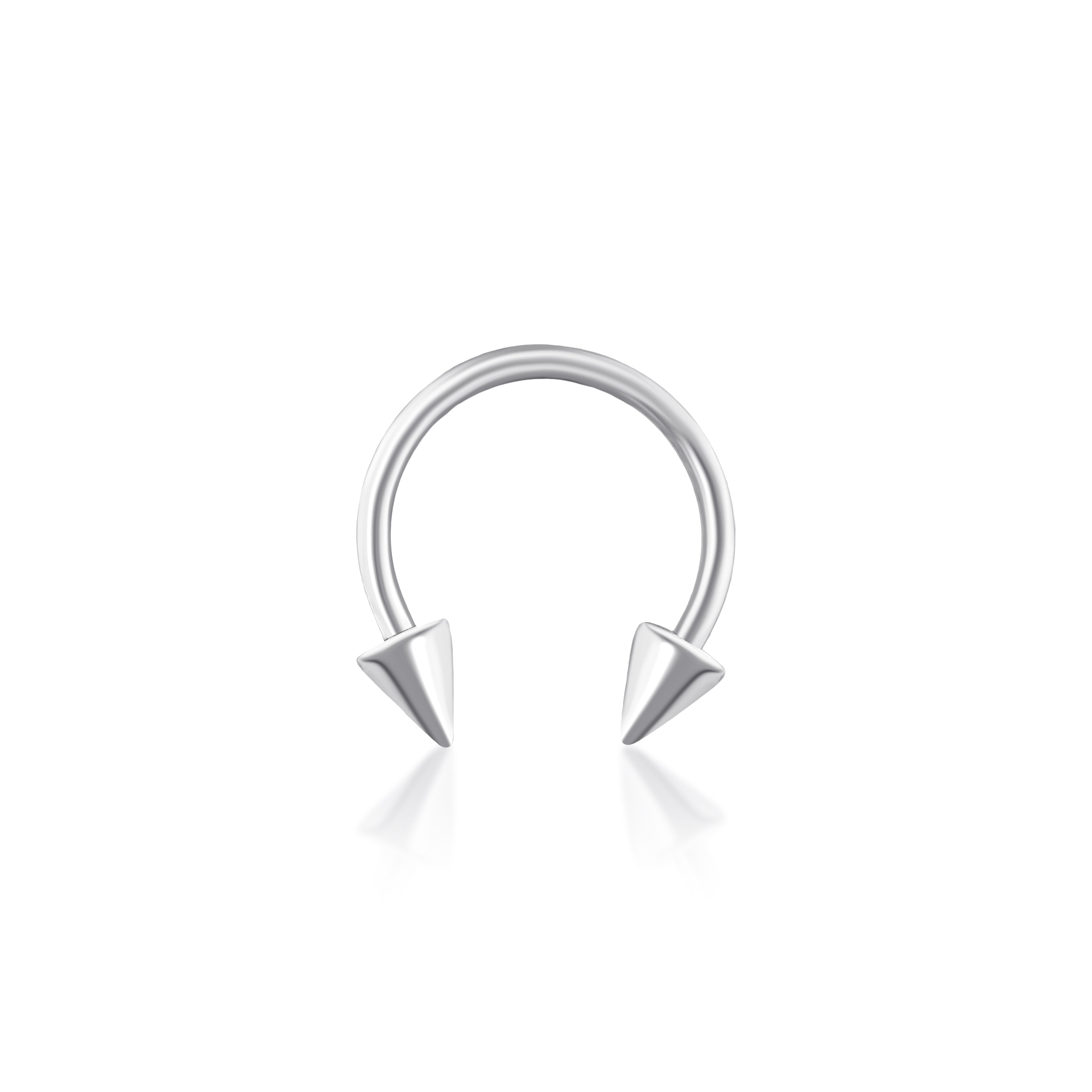 Hoop Spike Altın Piercing