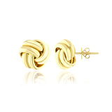 Golden Knot Altın Küpe