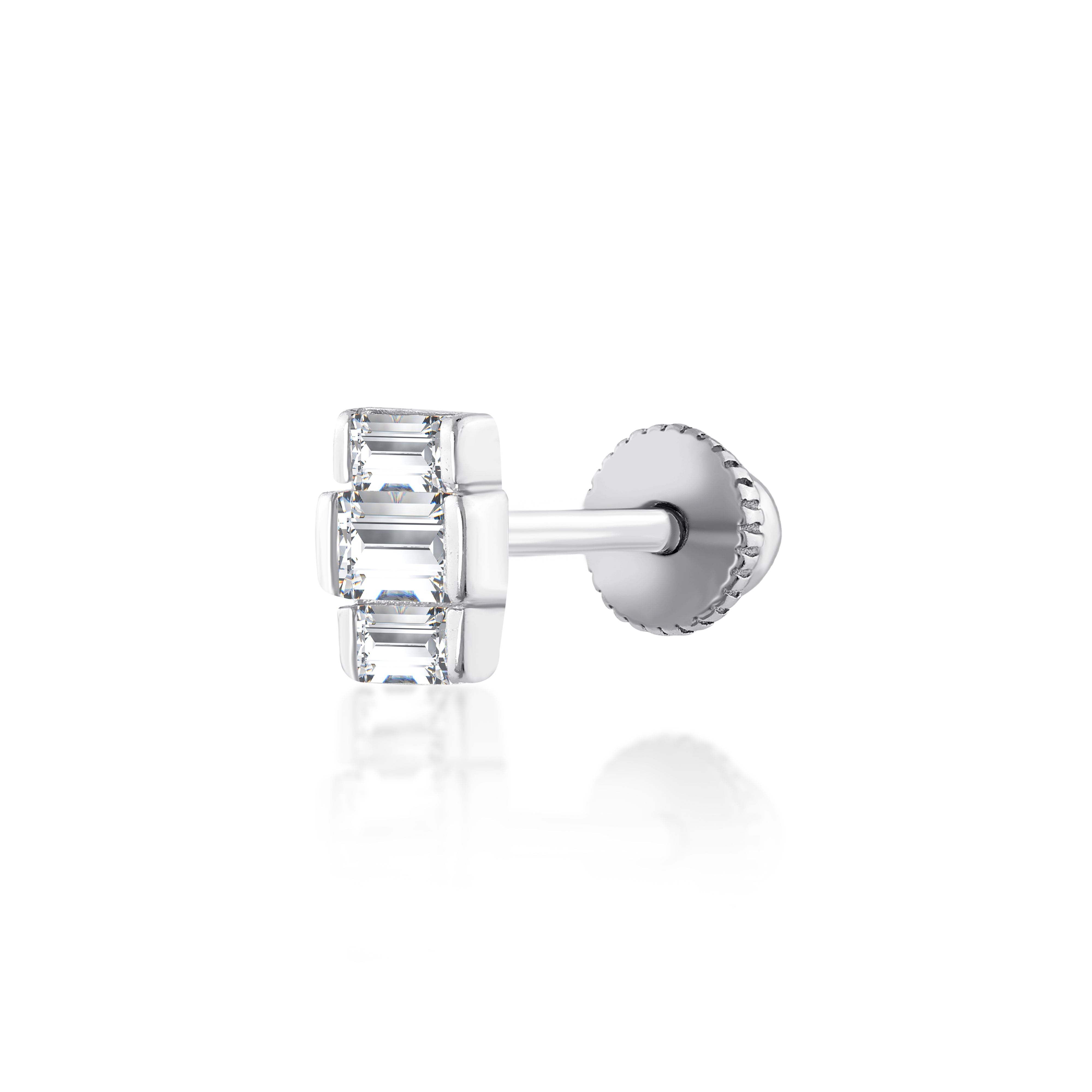 3lü Baget Altın Piercing