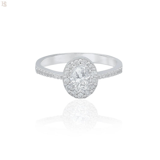 Oval Tektaş 0.64 ct Pırlanta Yüzük HS Mücevherat