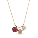 Pinky Hexa Altın Kolye